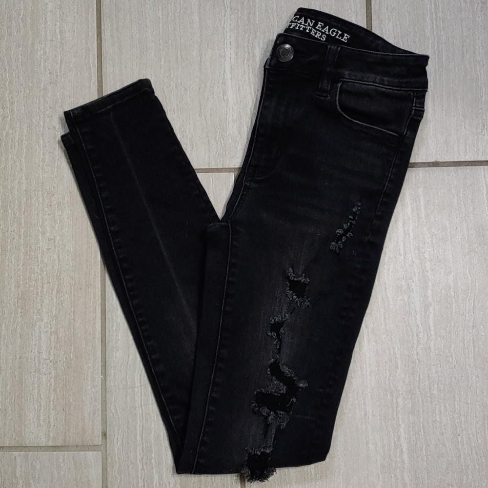 Size 0 AEO Denim, High Rise Jegging
